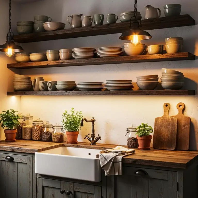 16 Dark Rustic Kitchen Ideas That Feel Warm & Cozy
