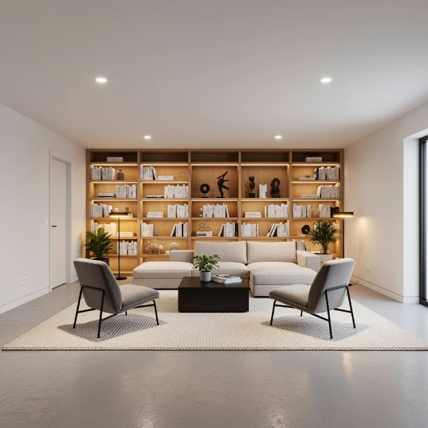 16 Clean Modern Minimalist Basement Design Ideas