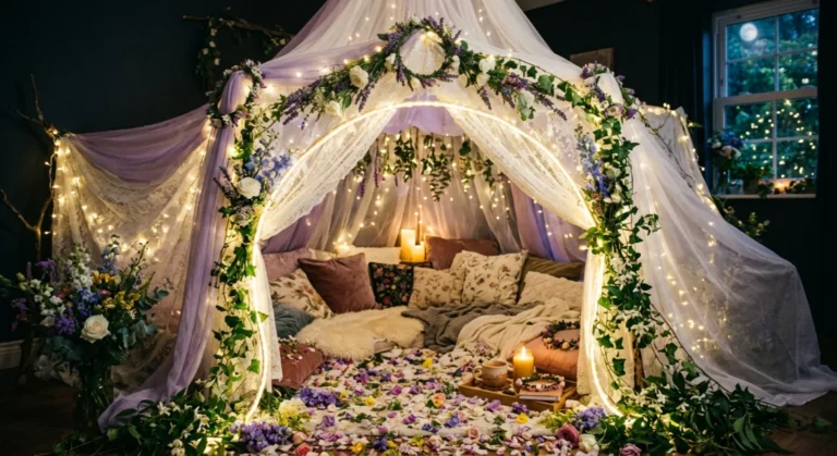 16 Aesthetic Pillow Fort Ideas for Dreamy Cozy Vibes