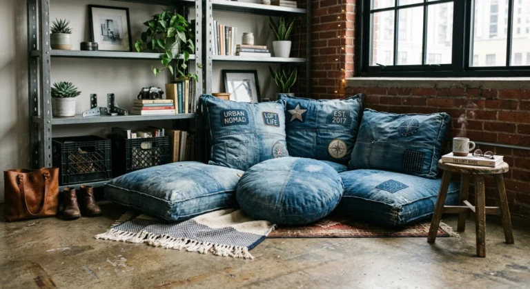 17 Floor Pillow Ideas for Boho & Relaxed Seating