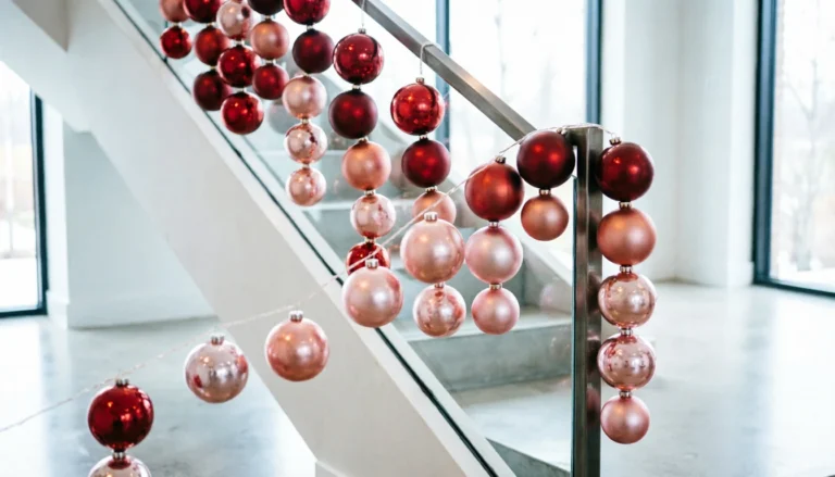 18 Christmas Staircase Decorating Ideas You’ll Love