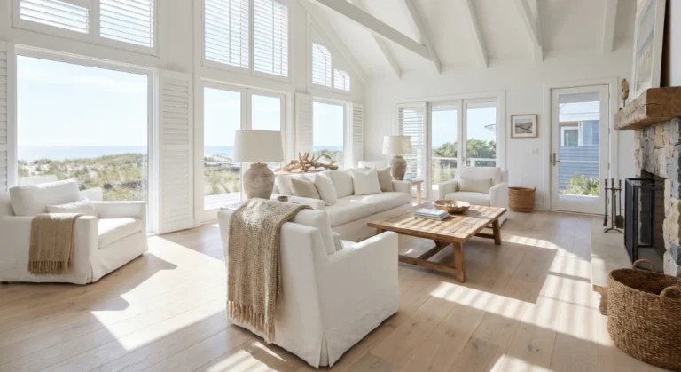 15 Hamptons Inspired Barndominium Living Room Ideas