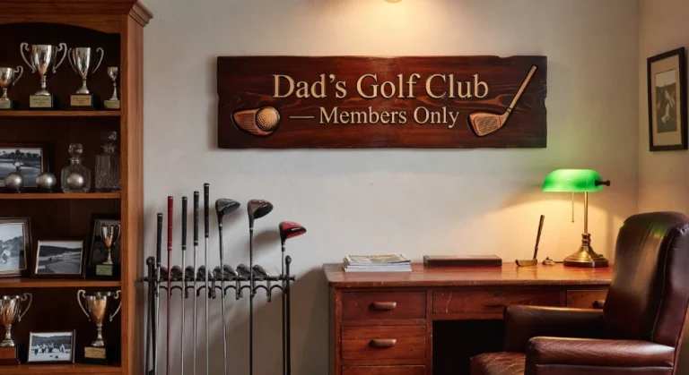 15 Wooden Sign Ideas for Dad That Look Rustic & Cool
