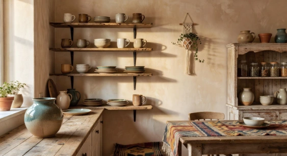 18 Bohemian Kitchen Ideas Full of Warm Charm
