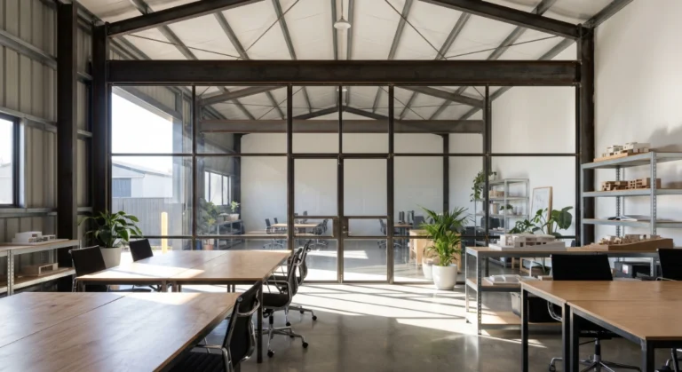17 Rustic Barndominium Office Ideas with Industrial Charm