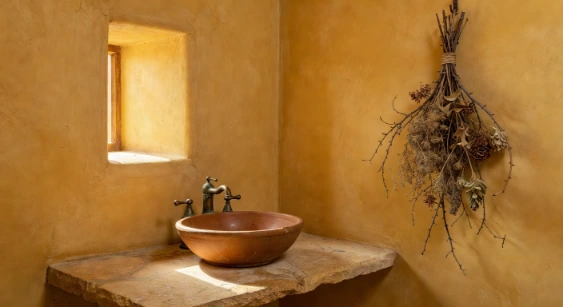 16 Desert Bathroom Design Ideas with Modern Warmth