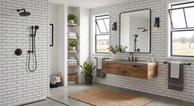 16 Barndominium Bathroom Ideas for a Modern Rustic Aesthetic