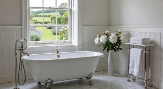 14 English Countryside Bathroom Ideas for Elegant Living