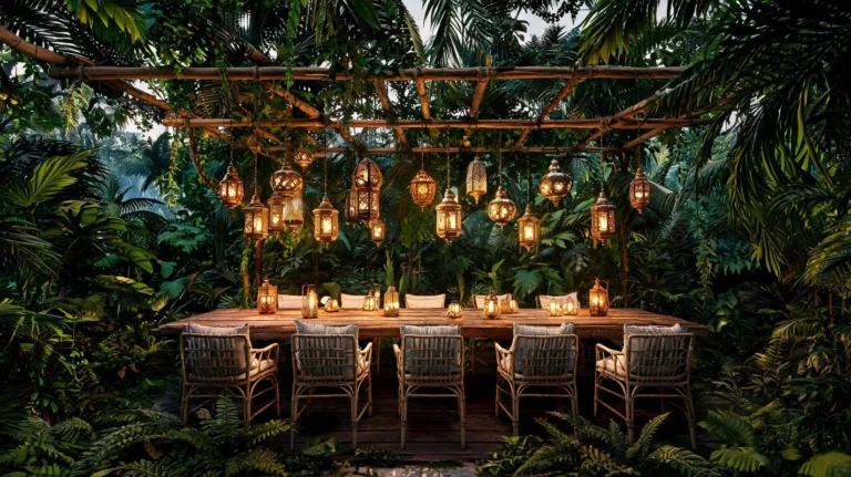 15 Tulum Inspired Boho Garden Ideas for a Tropical Retreat