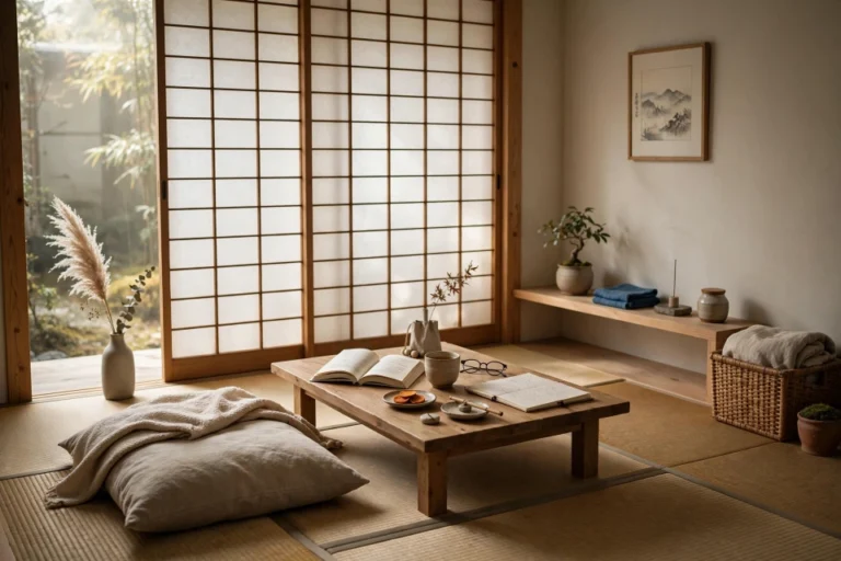 15 Japanese Reading Nook Ideas for a Peaceful Retreat