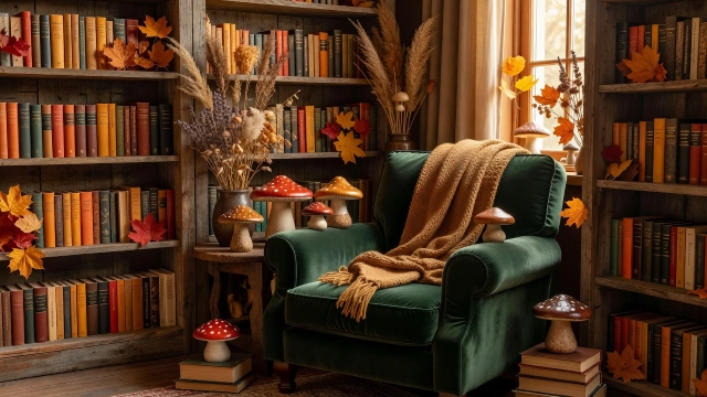 15 Fall Reading Nook Ideas for Cozy Autumn Days