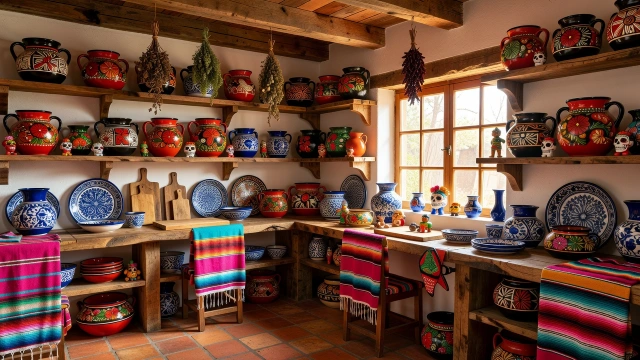 17 Mexican Kitchen Ideas with Warm Colorful Style