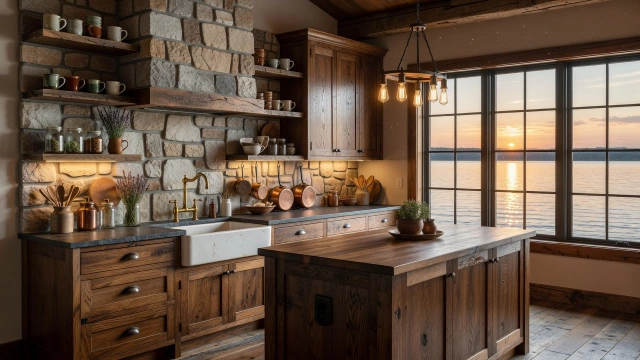 17 Lake House Kitchen Ideas for a Cozy Waterfront Home