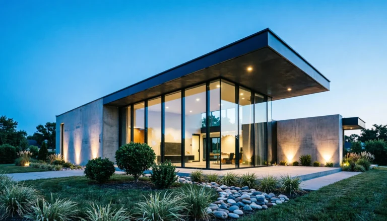 18 Modern Flat Roof House Ideas with Sleek Contemporary Style