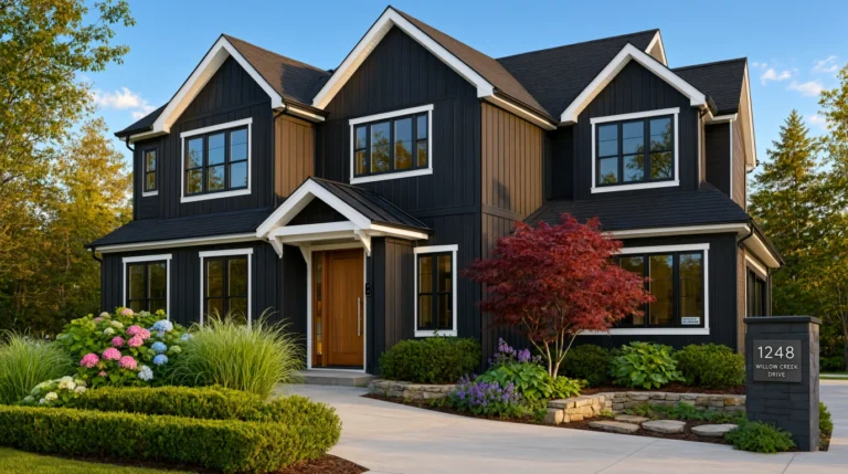 17 Modern Black House Exterior Ideas with Dramatic Style