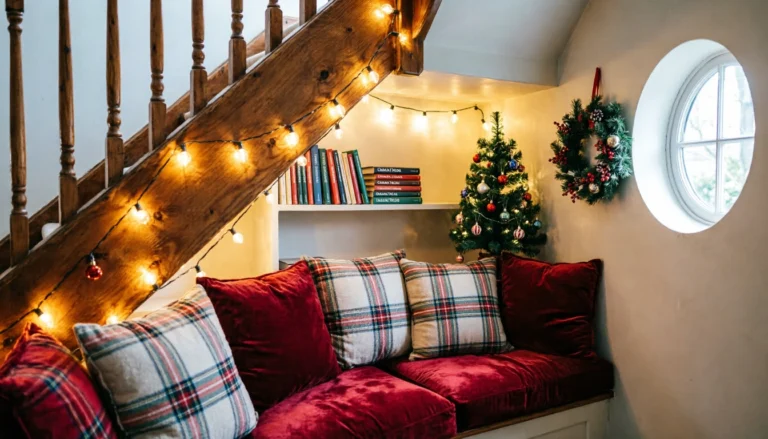 📚 17 Christmas Reading Nook Ideas for Cozy Evenings