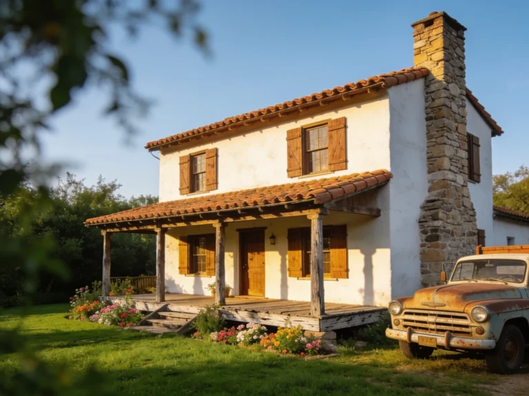 17 Rustic Farmhouse Exterior Ideas That Feel Warm & Welcoming
