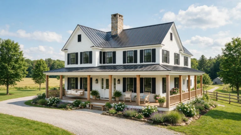 🏡 16 Classic Farmhouse Exterior Ideas That Never Go Out of Style