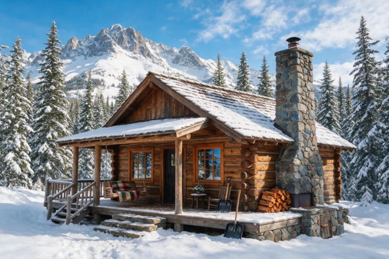 17 Mountain Cabin Exterior Ideas for a Cozy Retreat