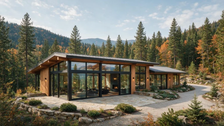 18 Mountain House Exterior Ideas Inspired by Nature
