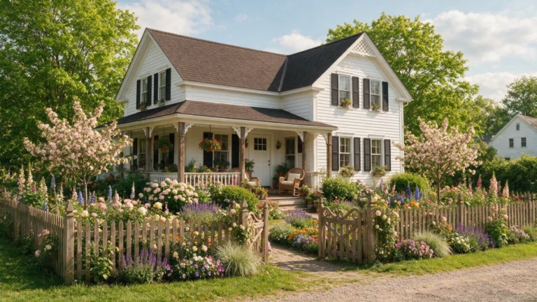 16 Farmhouse House Exterior Ideas Full of Rustic Charm